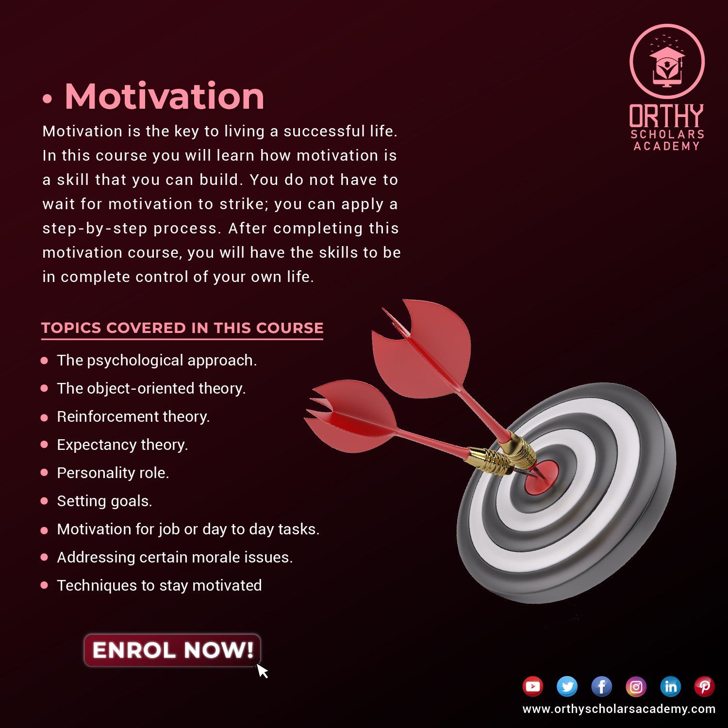 Motivation, Mindset & Personal Growth Short Course
